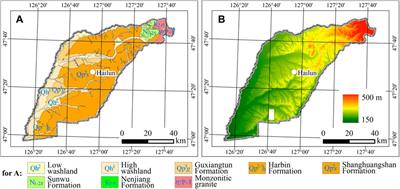 Spatial-temporal patterns of ecological-environmental attributes within different geological-topographical zones: a case from Hailun District, Heilongjiang Province, China